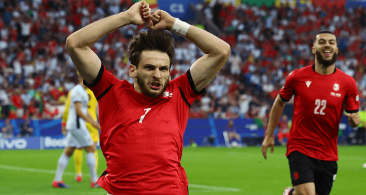 عادل الشاذلي يتأهل مع منتخب جورجيا إلى ثمن نهائي اليورو