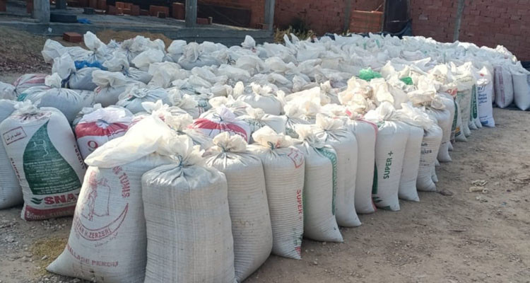 القصرين: حجز 10 أطنان من الأعلاف المدعمة