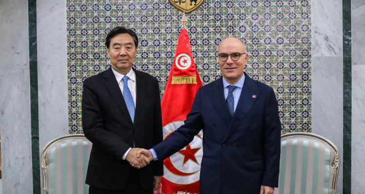وزير الخارجية يتحادث مع المبعوث الخاص الصيني للشرق الأوسط