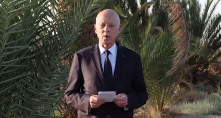 من برج الخضراء: الرئيس قيس سعيد يعلن عن ترشحه للانتخابات الرئاسية