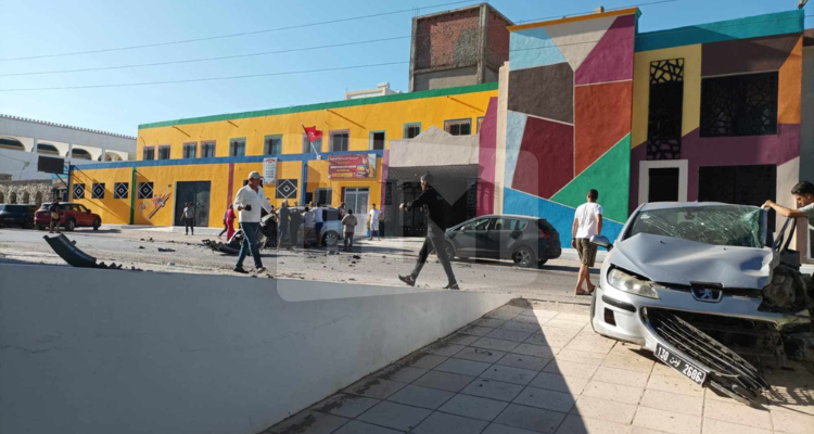 الطريق الرابطة بين منزل جميل ومنزل عبد الرحمان : 8 جرحى في حادث مرور