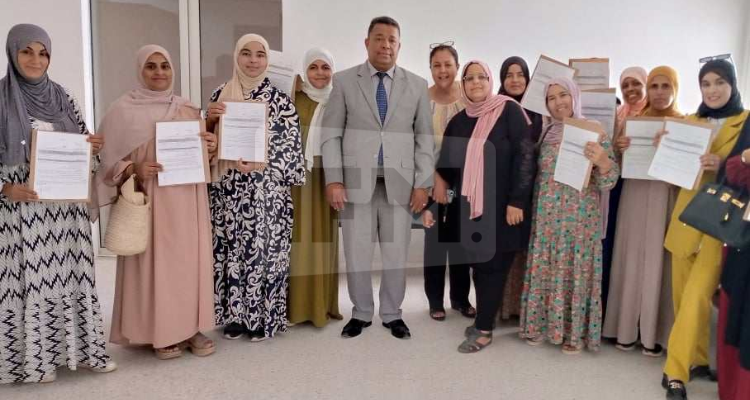 بمناسبة عيد المراة:  تسليم اشعارات لـفائدة 22 إمرأة لاحداث مشاريع لحسابهن الخاص