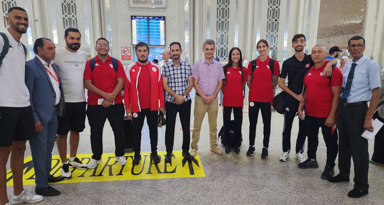 بعثة المنتخب التونسي  للتايكواندو  تسافر الى باريس