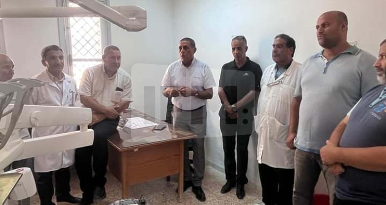 توزر: استلام وقتي لأشغال صيانة وتهيئة طب الأسنان