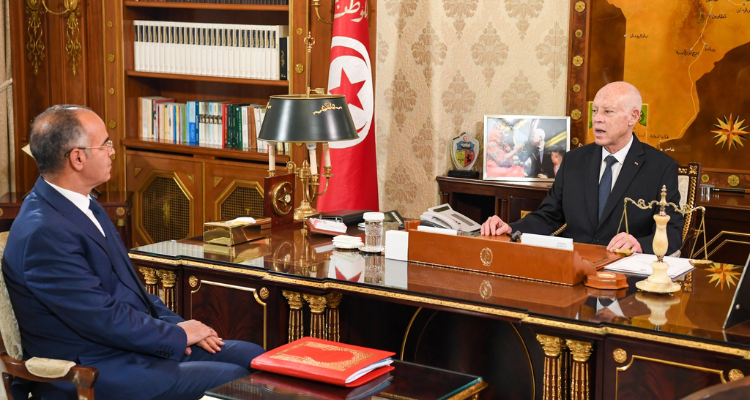 مشاريع النصوص المتعلقة بعدد من المشاريع الكبرى محور لقاء سعيّد والمدوّري