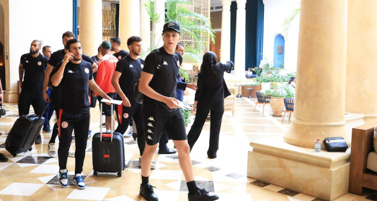 المنتخب التونسي يصل الى المغرب و يشرع في التحضير لمباراة غامبيا