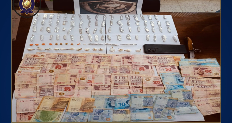 المهدية: حجز 14 كيس ''كوكايين'' و75 قطعة ''زطلة'' واقراص اكستازي