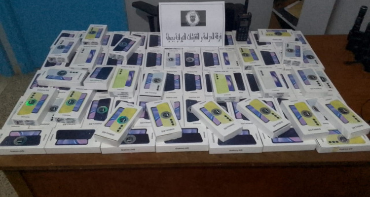 الحرس الديواني يحجز بضائع مهربة بقيمة تفوق المليون دينار