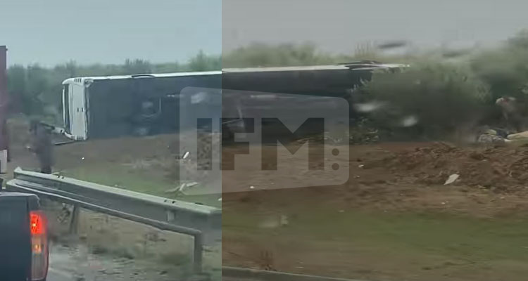 الحالة الصحية للسياح المصابين في حادث انزلاق حافلة سياحية ببوفيشة