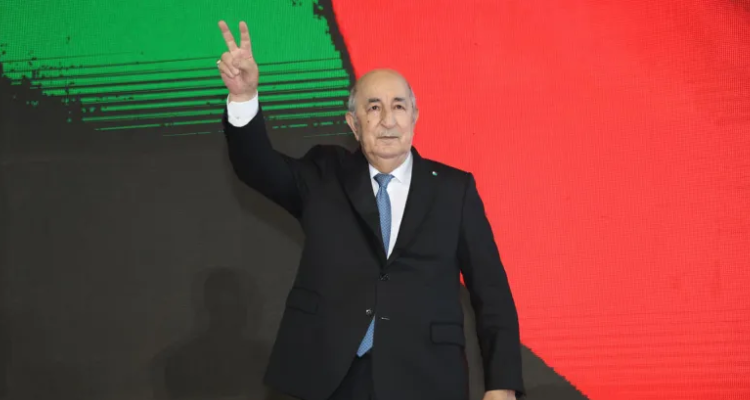 الرئيس الجزائري عبد المجيد تبون يفوز بولاية ثانية