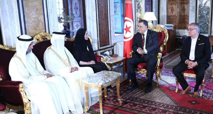 تعزيز التعاون بين البلدين محور لقاء بودربالة بوفد برلماني إماراتي