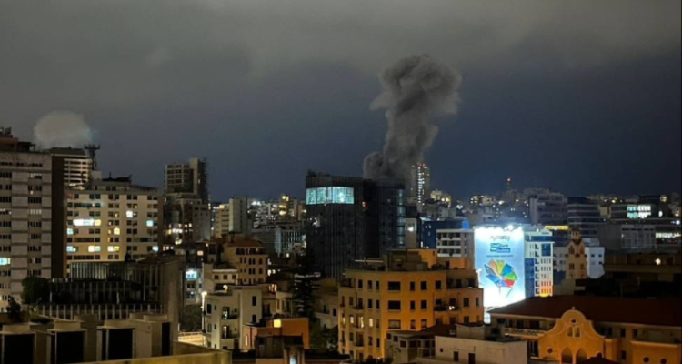 لبنان: غارة جديدة تستهدف مبنى سكني في العاصمة بيروت