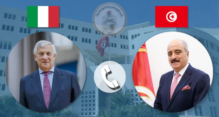 واقع العلاقات التونسية الإيطالية  محور اتصال هاتفي بين النفطي وتاجاني