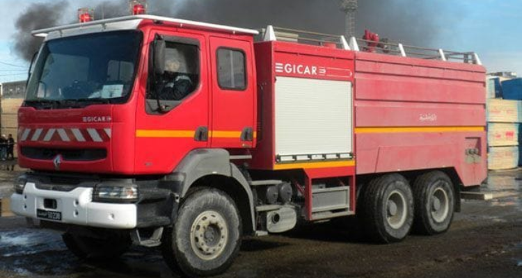 صفاقس: السيطرة كليا على حريق بمصنع مواد تنظيف