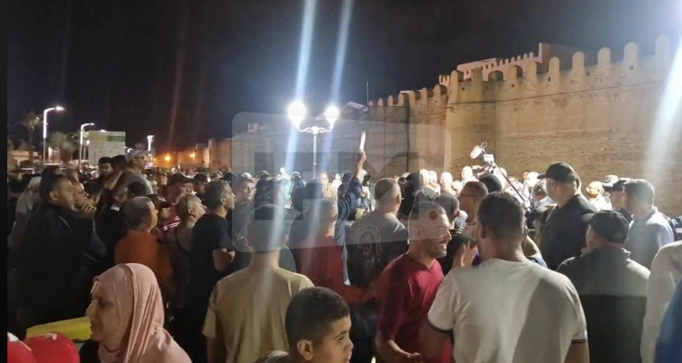 الرئيس سعيّد يعاين الوضعية السيئة لفسقية الأغالبة بالقيروان
