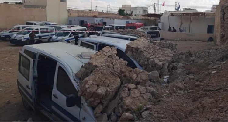مدنين: ايقاف النشاط بمحطة سيارات الاجرة للخطوط الداخلية اثر سقوط جدار