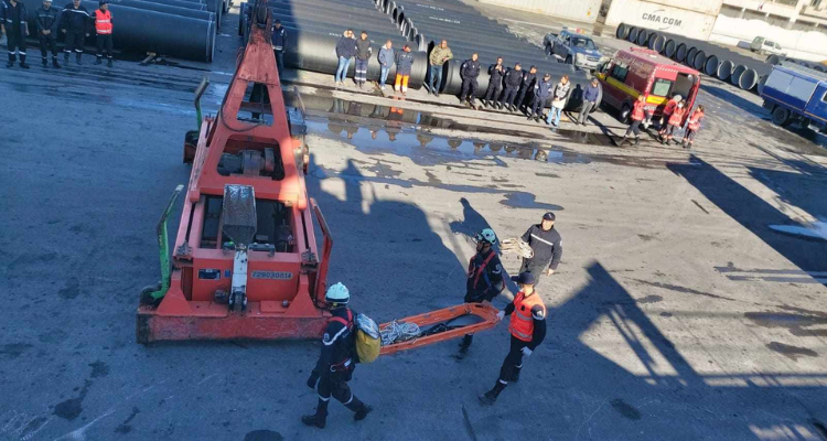 الحماية المدنية تنفّذ عملية بيضاء ناجحة بالميناء التجاري ببنزرت