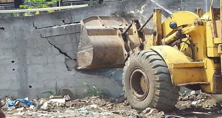 جربة حومة السوق: تنفيذ 3 قرارات هدم 