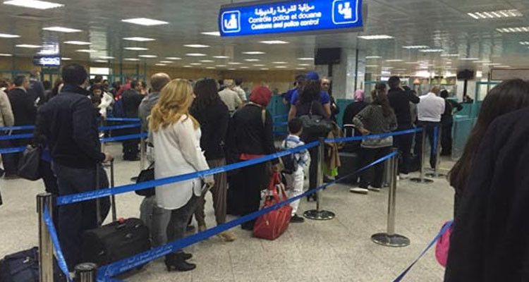 تطور عدد المسافرين عبر المطارات التونسية الى اكثر من 11 مليون مسافر