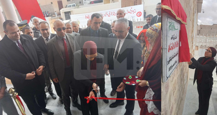 وزيرة العدل تدشّن المقر الجديد لمحكمة الناحية بتطاوين