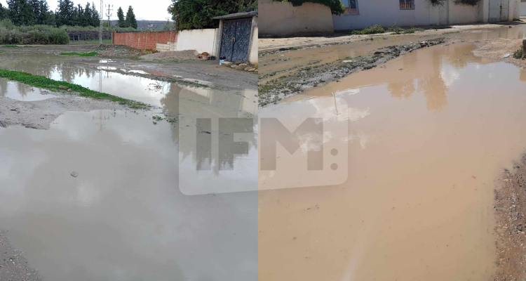 بوسالم : متساكنو قرية الزوابية يطالبون السلط بالتدخل لفكّ عزلتهم  بعد أن حاصرتهم مياه الأمطار