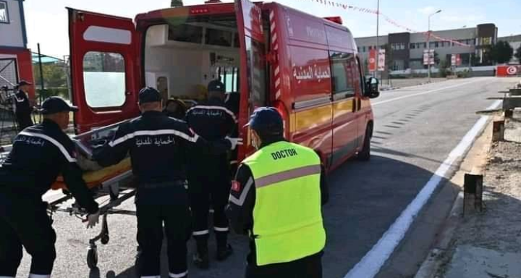 سيدي بوزيد: وفاة شخصين في اصطدام شاحنة محمّلة بالتبن بسيارة خفيفة
