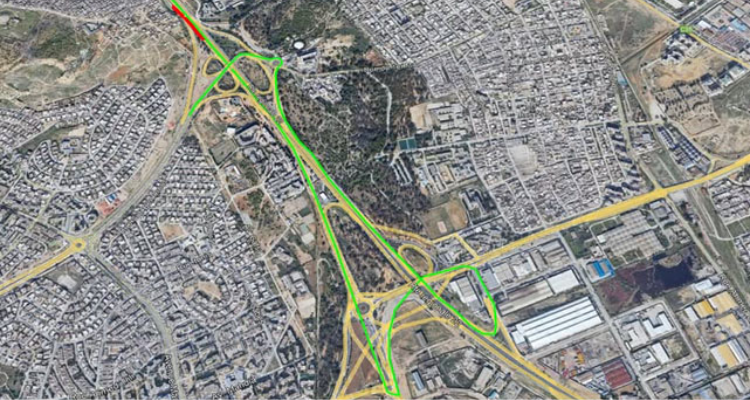 تحويل لحركة المرور بالمدخل الجنوبي للعاصمة