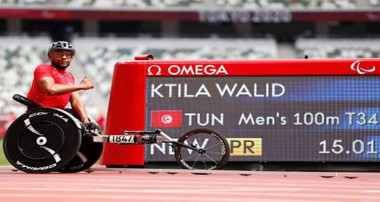 Jeux paralympiques : Walid Ktila médaillé d’or