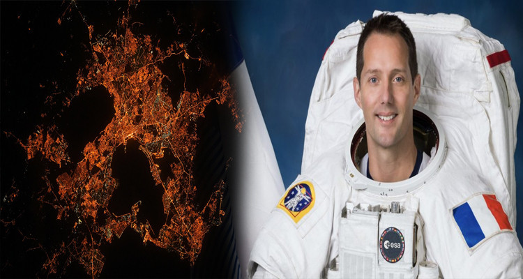 L’astronaute Thomas Pesquet s’interroge sur la couleur orange de Tunis