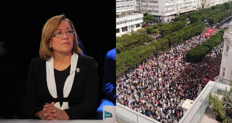 Kalthoum Kennou commente la manifestation du 26 septembre