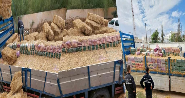 Tentative de contrebande de 9 tonnes de pâtes alimentaires