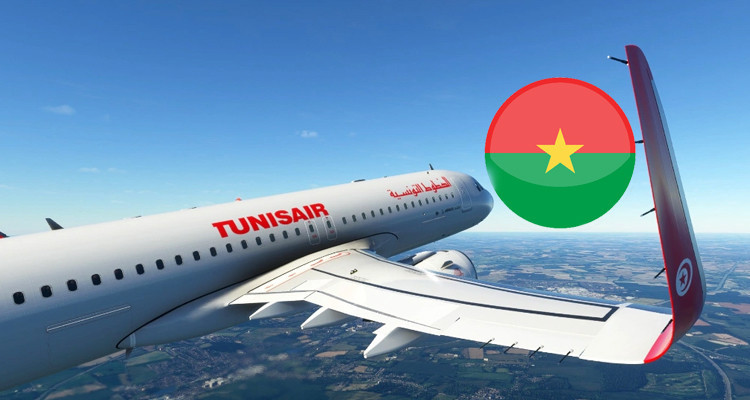 Tunisair suspend ses vols vers le Burkina Faso