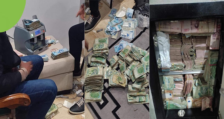 Saisie de milliers de dinars chez un faussaire
