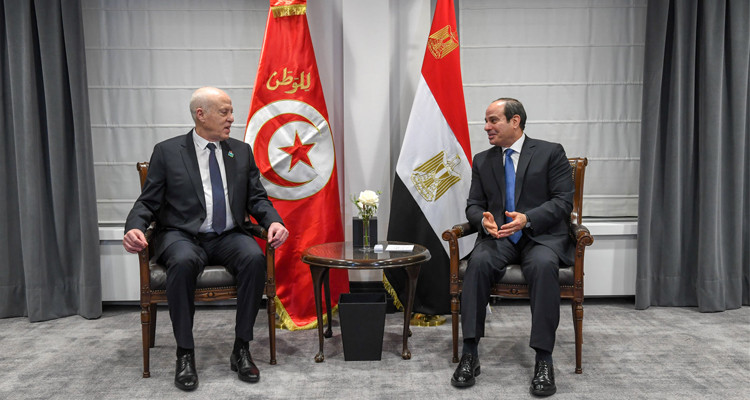 Rencontre entre Kais Saied et Abdelfattah Sissi à Bruxelles