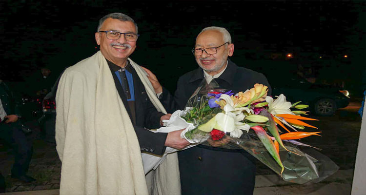 Rached Ghannouchi félicite Abderrazak Kilani