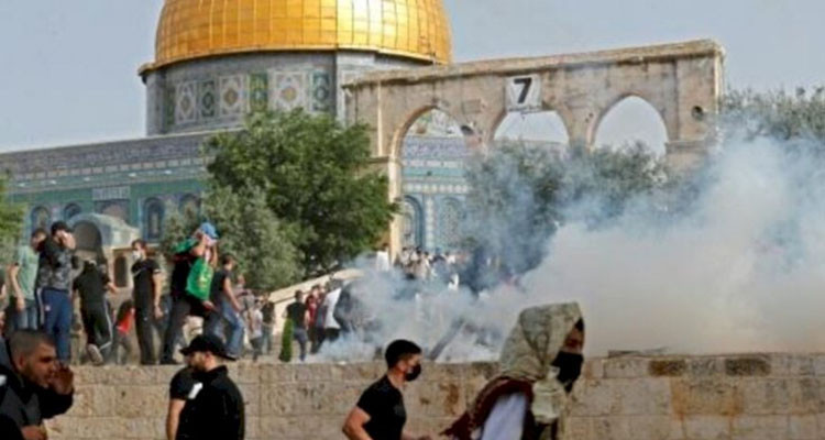 27 blessés lors d’affrontements à l’esplanade de la mosquée Al Aqsa