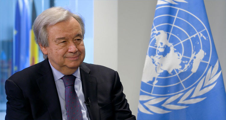 Guterres demande la levée de l’embargo sur l’exportation du blé ukrainien