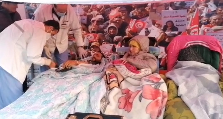 Un gréviste du PDL transporté à la clinique