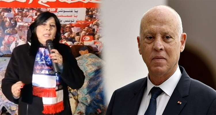 Abir Moussi accuse Kais Saied de vouloir liquider les leaders du PDL