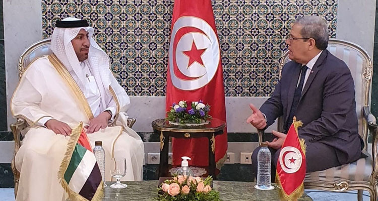 Othman Jerandi reçoit l’ambassadeur émirati