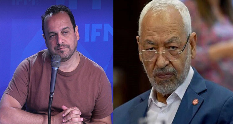 Mourad Zeghidi appelle Rached Ghannouchi à démissionner