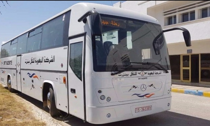 شركة النقل ببنزرت تلغي سفراتها على الخطوط التالية