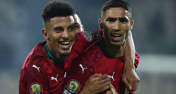 الكان: أشرف حكيمي يهدي أسود الأطلس بطاقة الترشح على حساب مالاوي