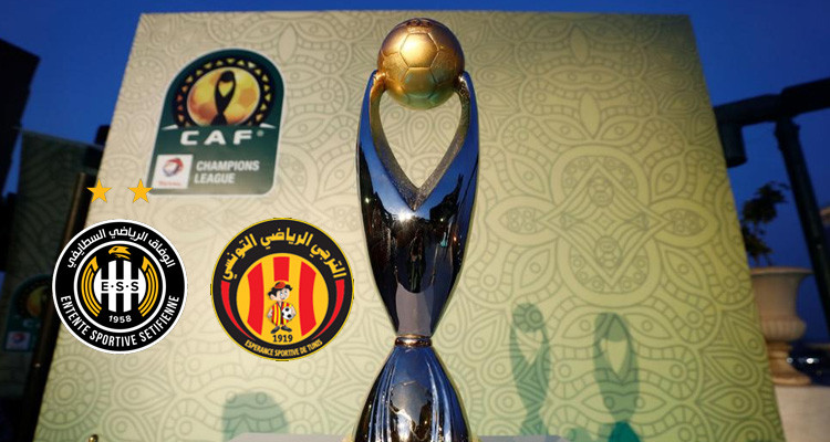 الكاف يوافق على حضور 35 ألف مشجع في مباراة سطيف والترجي