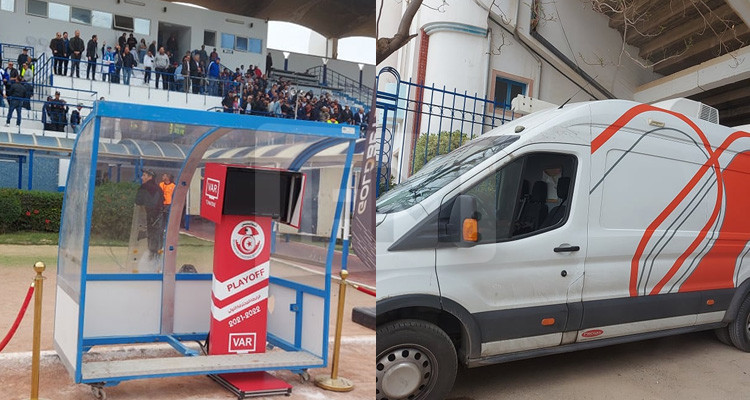 عدد من أحباء الاتحاد المنستيري يتهجمون على حافلة الفار