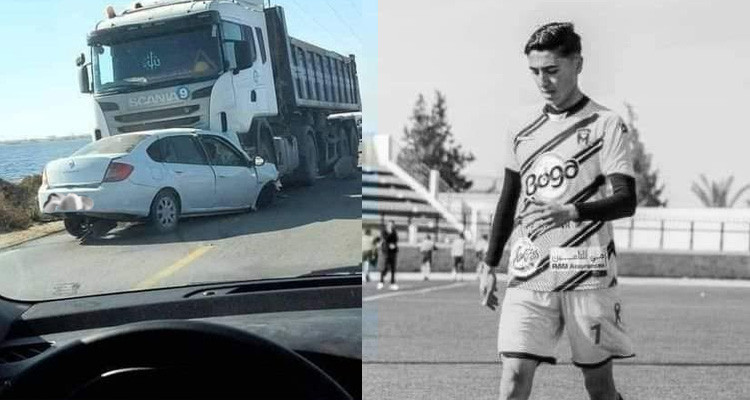 وفاة لاعب أولمبيك مدنين سليم النعيري في حادث أليم