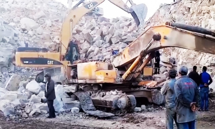 النفيضة: فقدان 3 عمال في انهيار مقطع حجارة بمنطقة عين مذاكر وعمليات البحث متواصلة