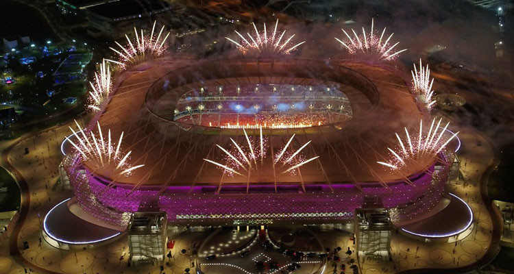 ملعب أحمد بن علي القطري يستضيف آخر مبارتين تأهيليتين لكأس العالم FIFA 2022