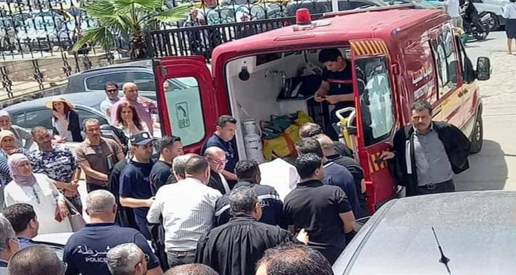 وفاة محام وهو بصدد الترافع عن موكله في المحكمة الابتدائية بتونس