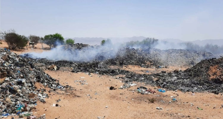 الحماية المدنية: المصبات العشوائية أهم أسباب الحرائق